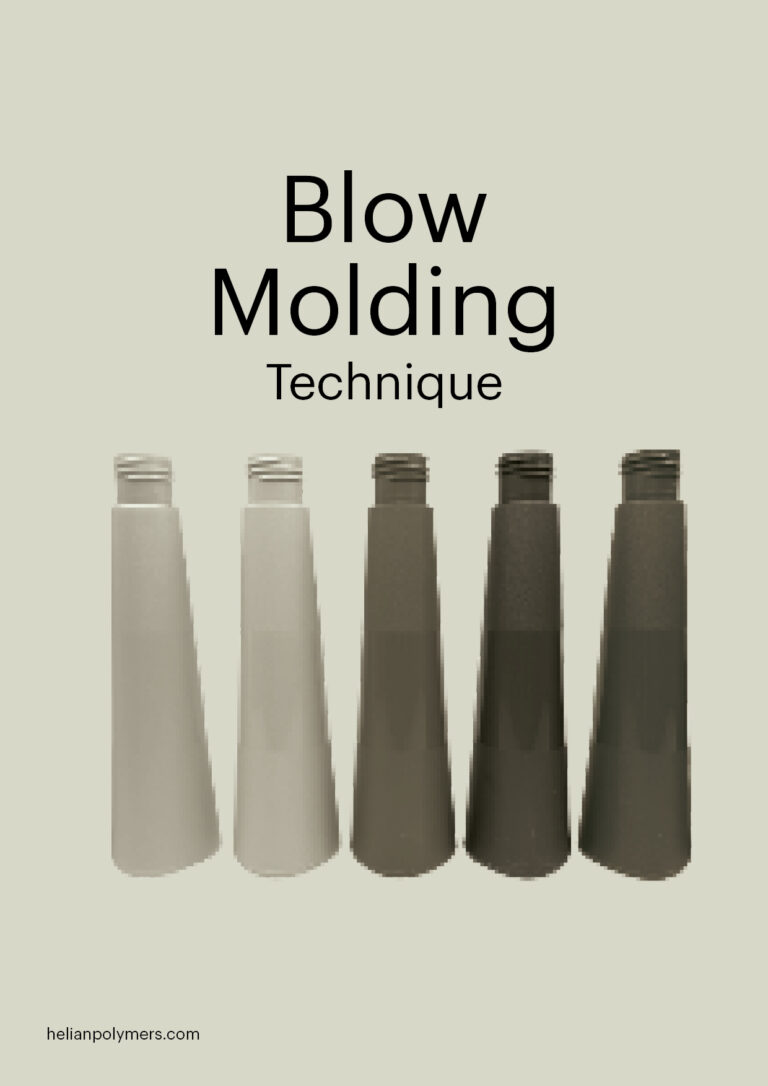 image of PHA based blow molded bottles